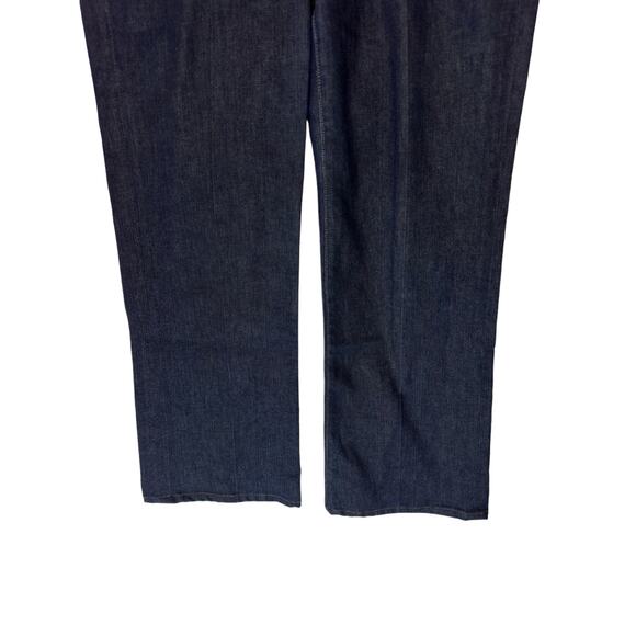 7 For All Mankind Dark Blue Flare Jeans - Picture 4 of 10